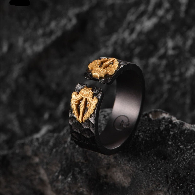 Anillo Retro Ajustable para Moda Femenina